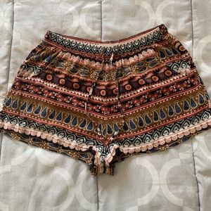 AE Paisley Printed Soft Shorts